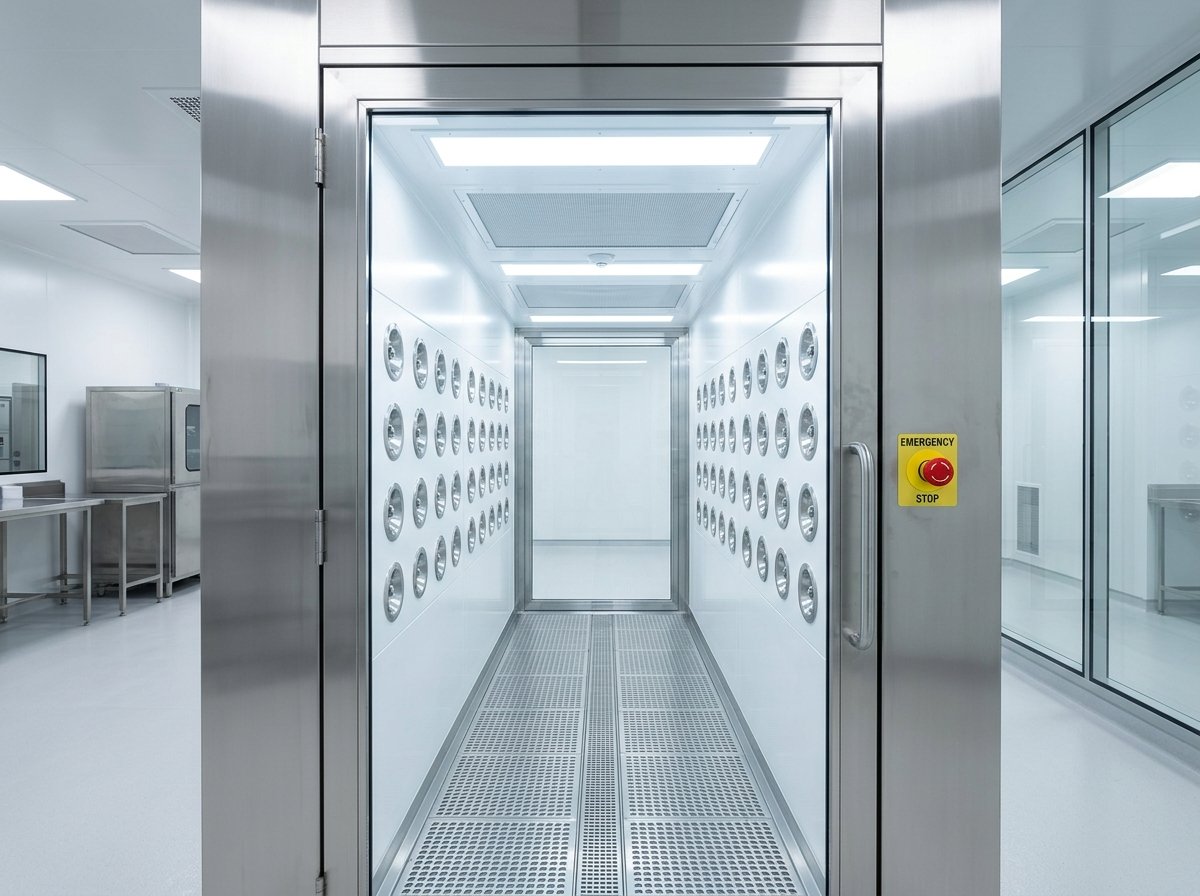 Cleanroom Air Shower Decontamination Chamber