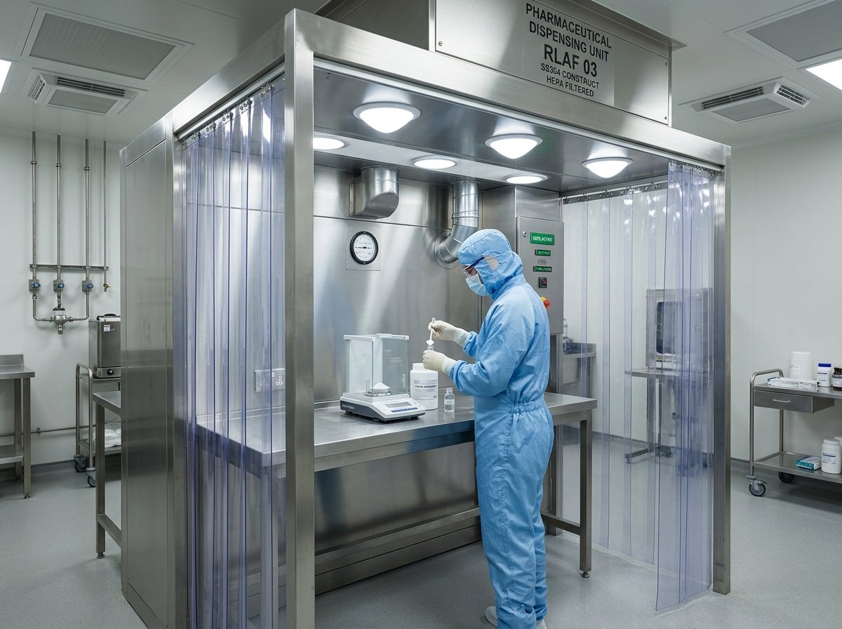 Sterile Raw Material Sampling Booth